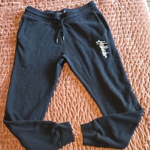 Hollister Black Sweatpants with Logo